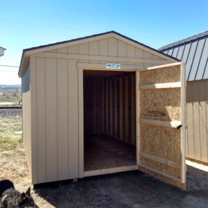 8' x 10' Ranch Style wood shed.  In Glenwood Springs. On Sale.