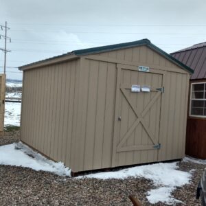 Ranch Style Wood Shed