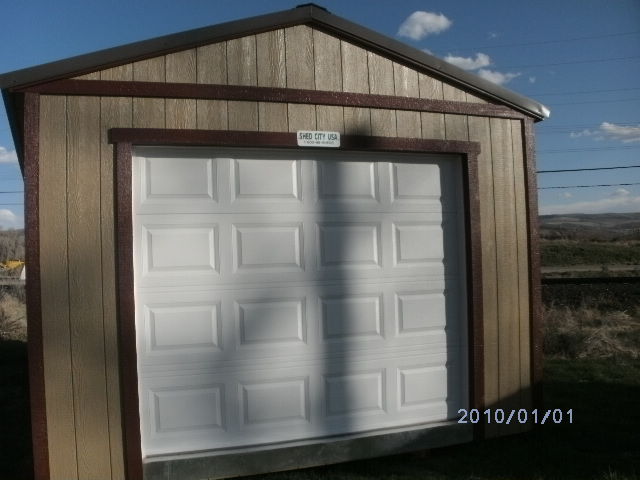 Portable Garage painted