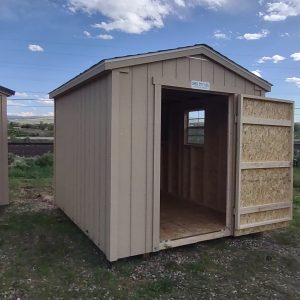 8 x 10 Ranch with a window and shelf